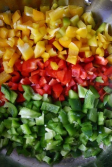 TheGoodGreeff mixed vegetable moussaka peppers